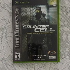 Tom Clancy's Splinter Cell for Xbox - Black and Green